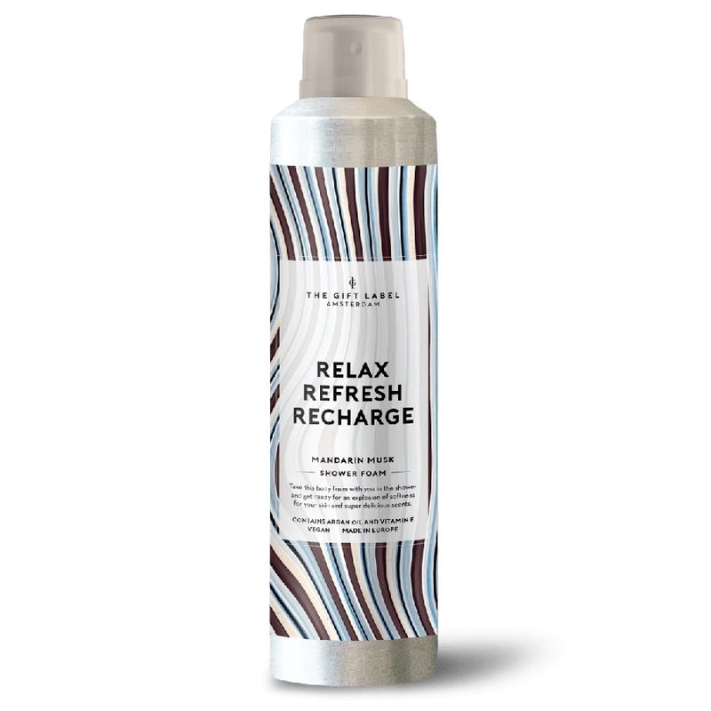 Mousse de Douche - Relax, Refresh, Recharge