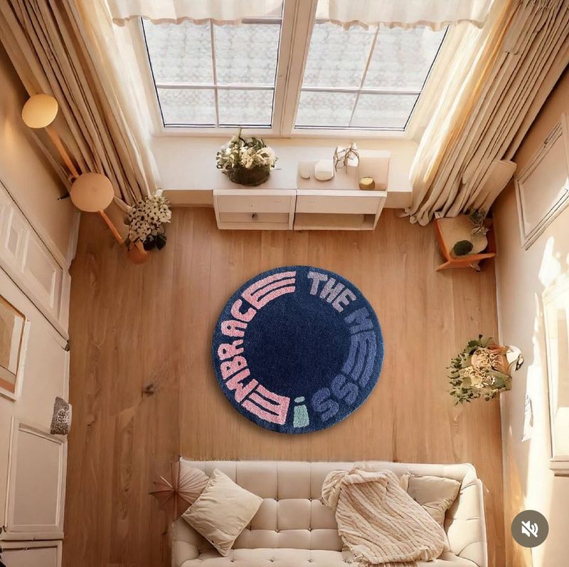 Tapis &quot;Embrace The Mess&quot;