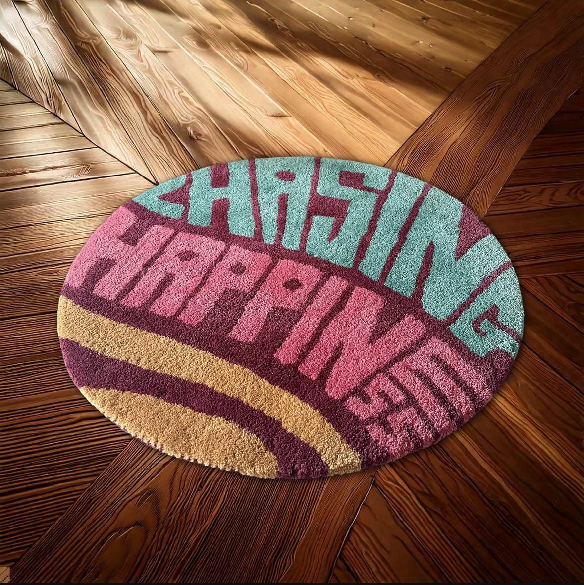 Tapis &quot;Chasing Happiness&quot;