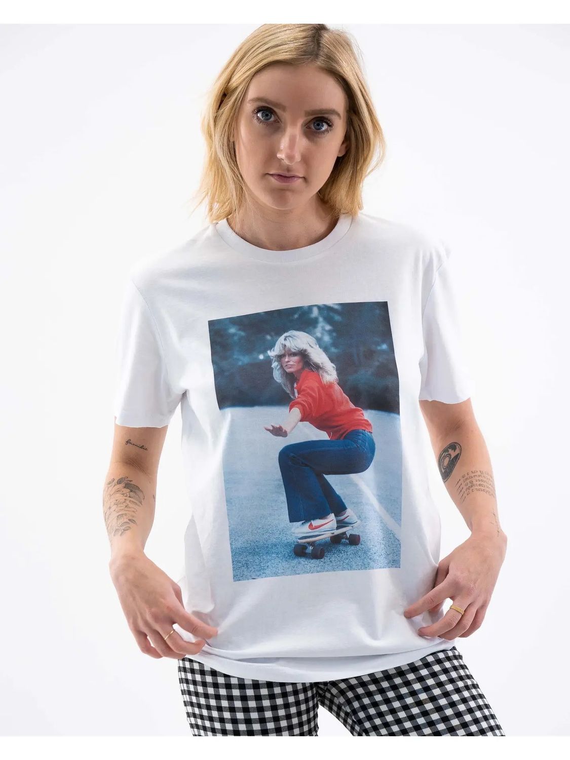 T-shirt Farrah Fawcett, Taille: S
