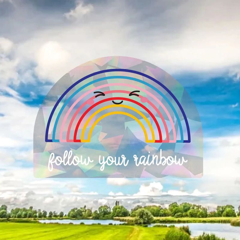 Sticker de fenêtre Rainbow