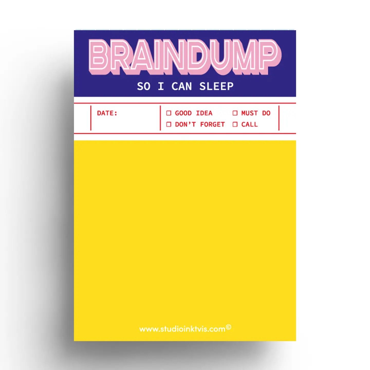 Bloc-notes &quot;Braindump&quot;