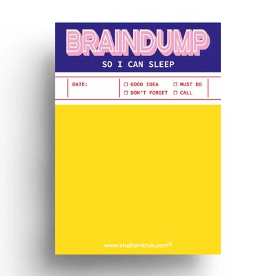 Bloc-notes "Braindump"