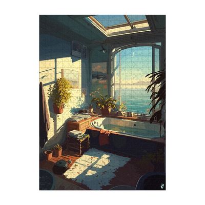 Puzzle 1000 pièces - Bains Voyons !