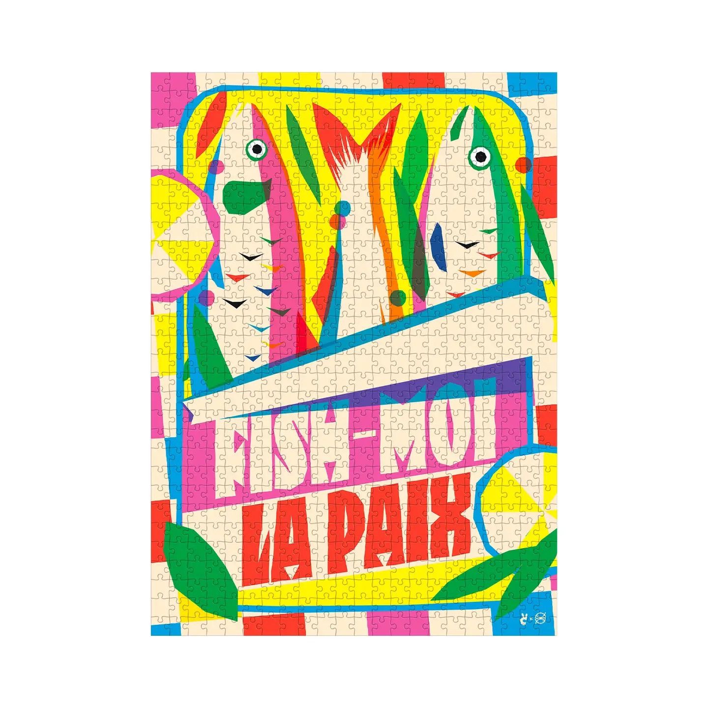 Puzzle 1000 pièces - Fish-moi la paix