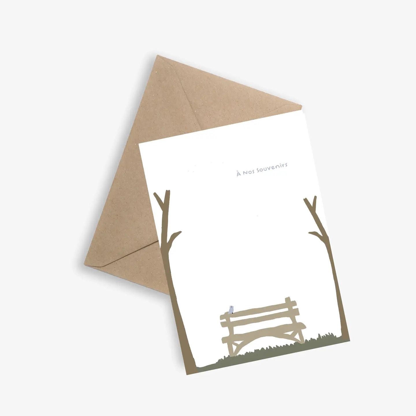 Carte de Deuil - A Nos Souvenirs