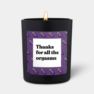 Bougie “Thanks For All The Orgasms”