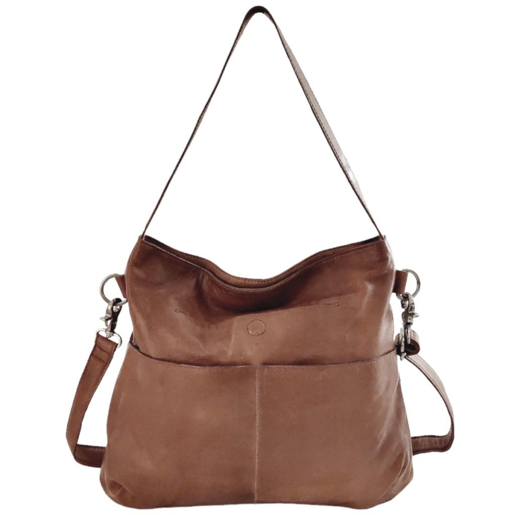 Sac &quot;Olivia&quot; Bubble, Couleur: Noisette