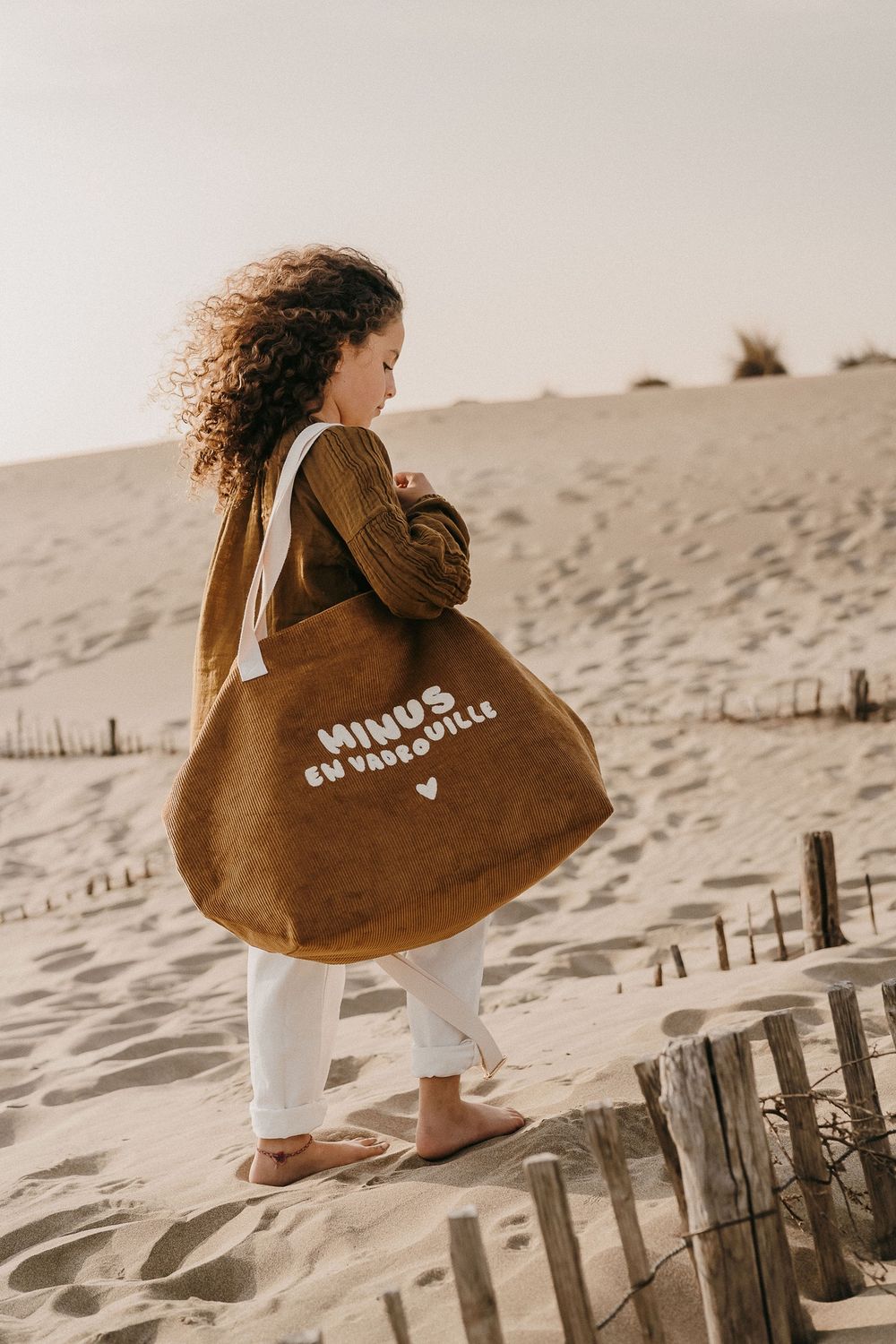 Sac XL Velours - Minus en Vadrouille