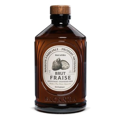 Sirop de Fraise Brut Bio