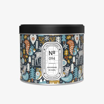 Bougie Hello Candle "Souvenirs de Noël"
