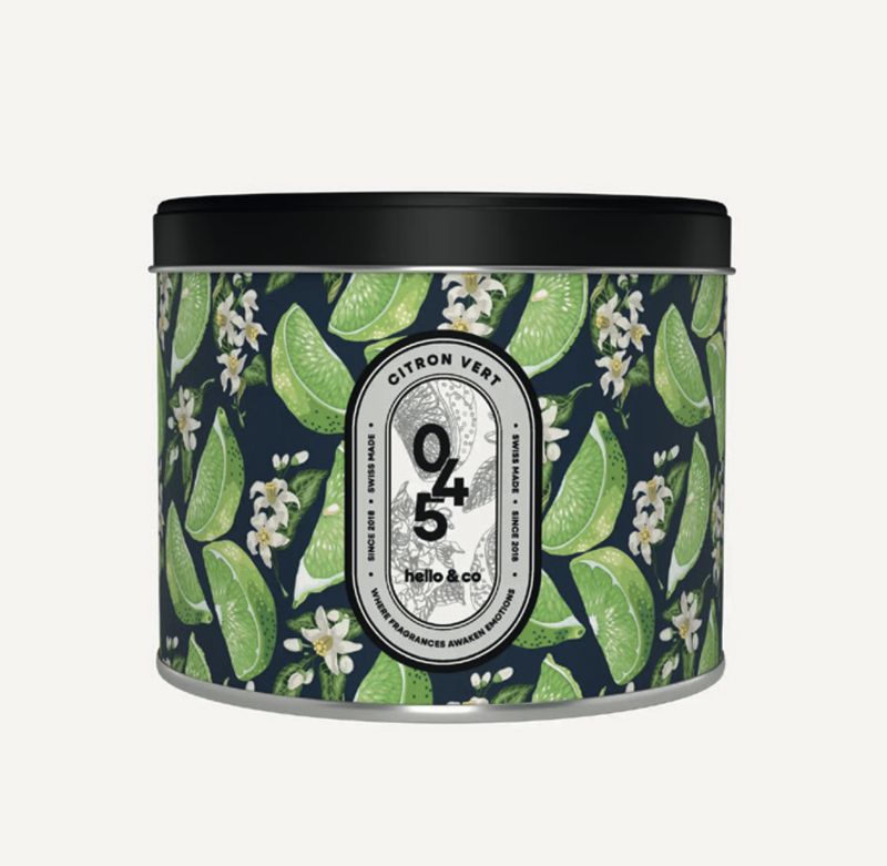 Bougie Hello Candle &quot;Citron Vert&quot;
