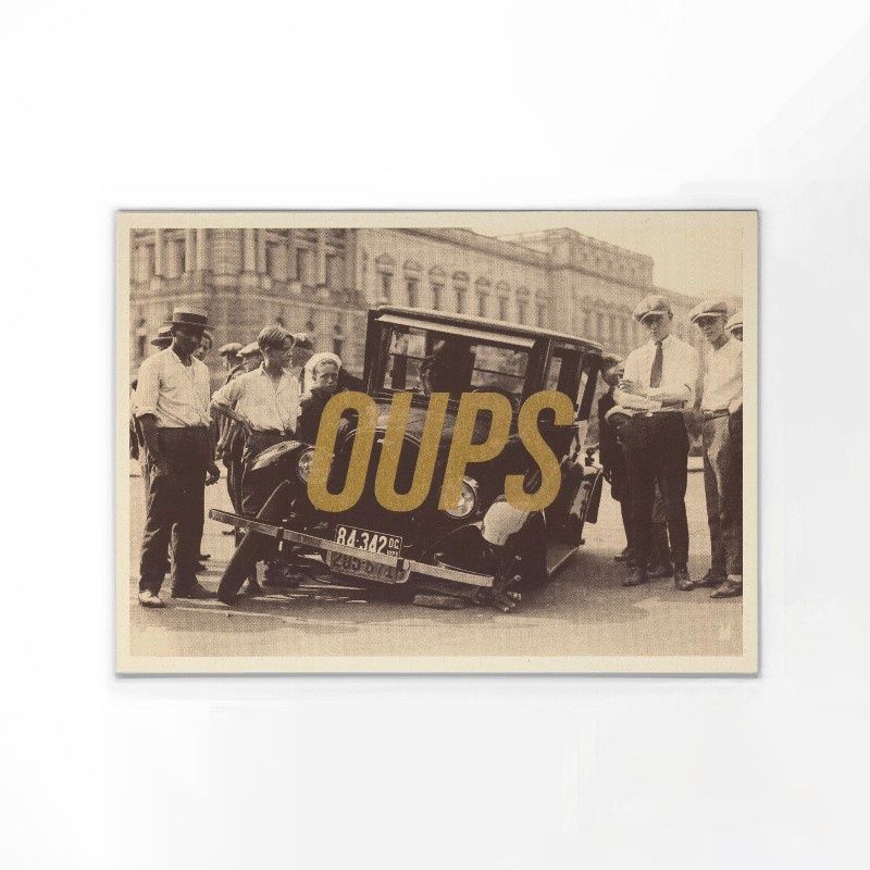 Carte &quot;Oups&quot;
