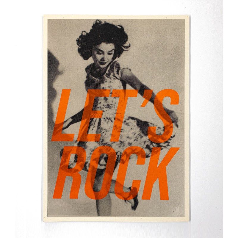 Carte &quot;Let&#39;s Rock&quot;