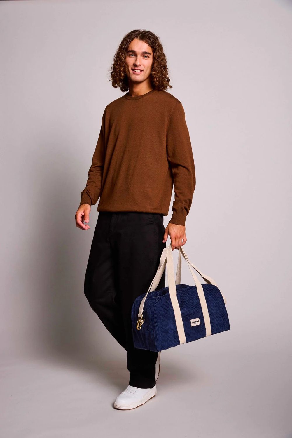 Sac Bowling &quot;Charlie&quot;, Couleur: Velours marine