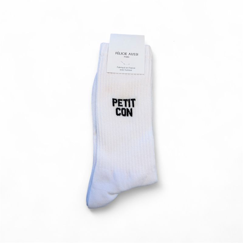 Chaussettes Petit Con 40/45 Blanches
