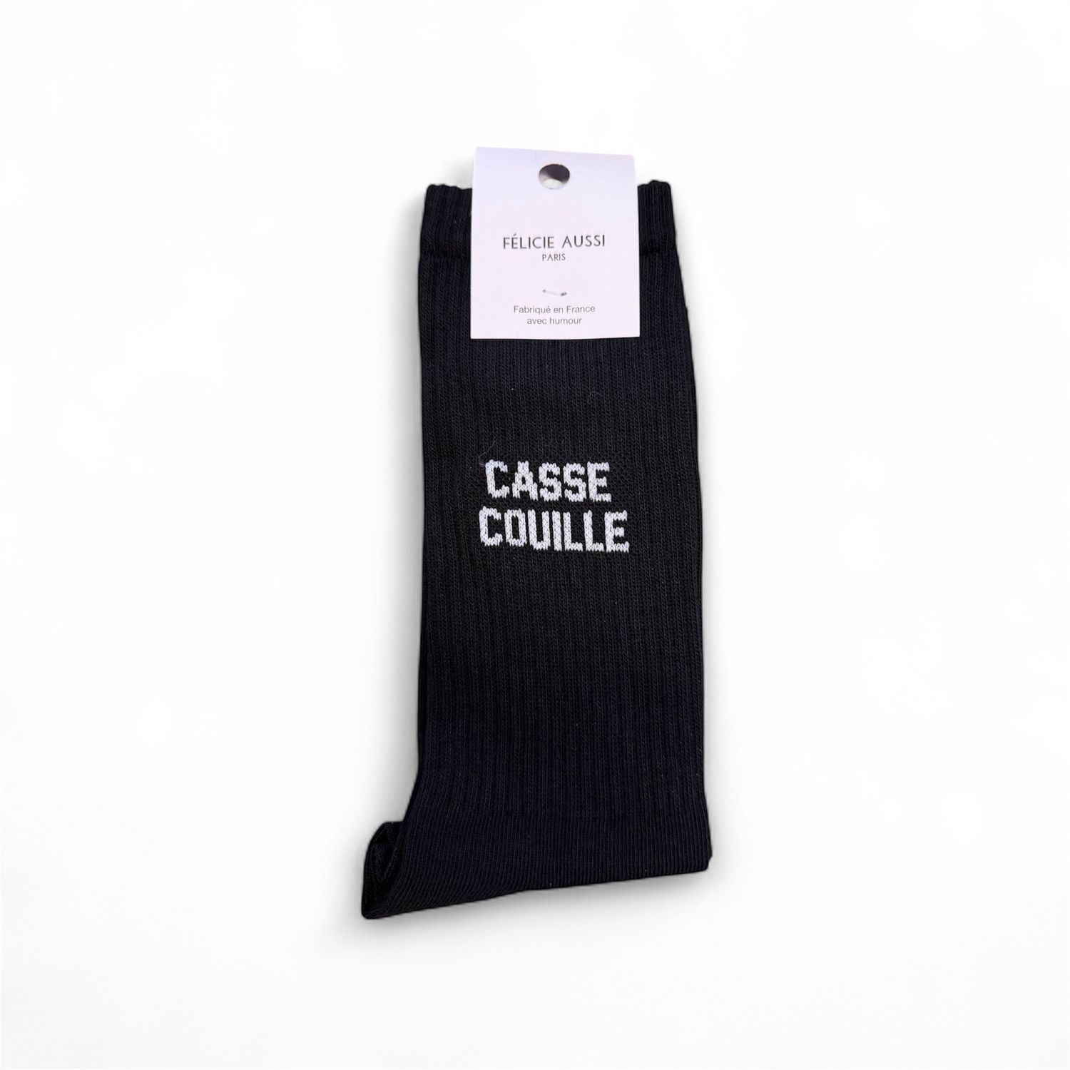 Chaussettes Casse Couille 40/45 Noires