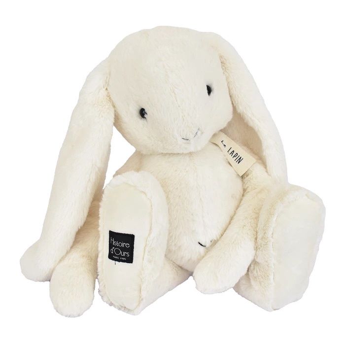 Peluche Lapin - 50 cm, Couleur: Blanc