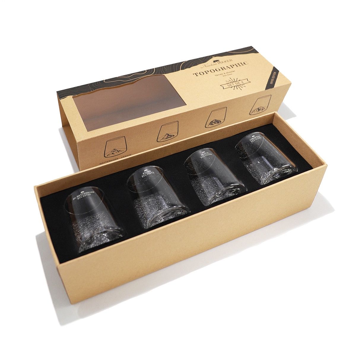 Coffret de 4 Shooters - Swiss Edition
