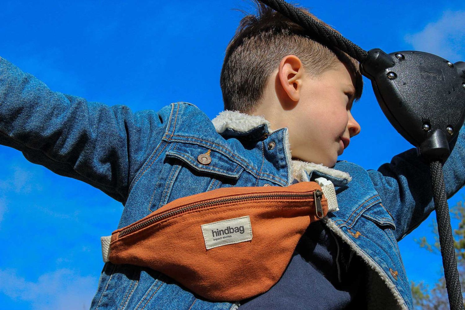 Banane Enfant "Augustin", Couleur: Sienne
