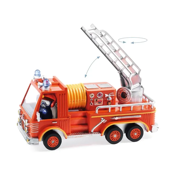 Crazy motors - Voitures, Taille: Captain Fire