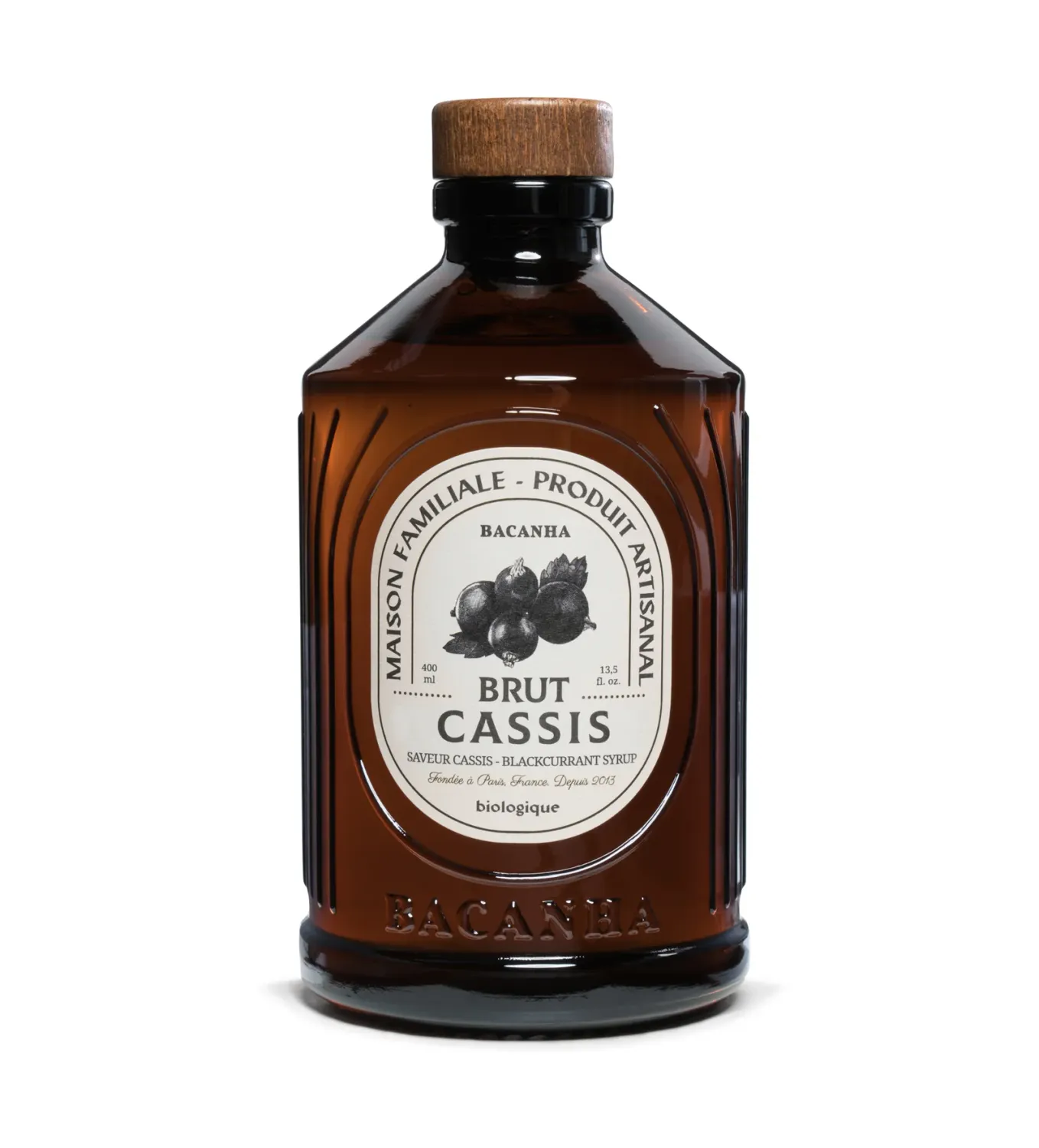 Sirop de Cassis Brut Bio