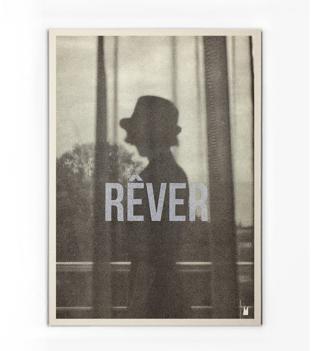 Carte "Rêver", Taille: M(15x21cm)