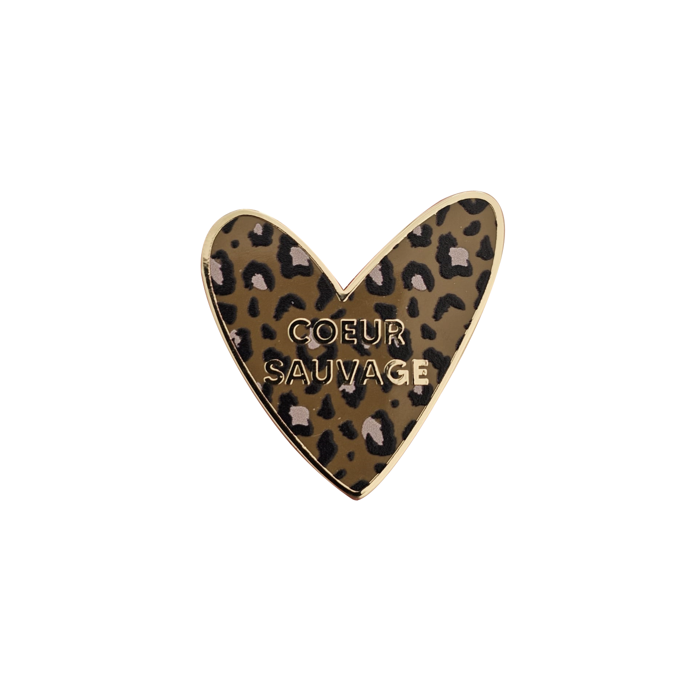 Pin's Coeur, Motif: Sauvage