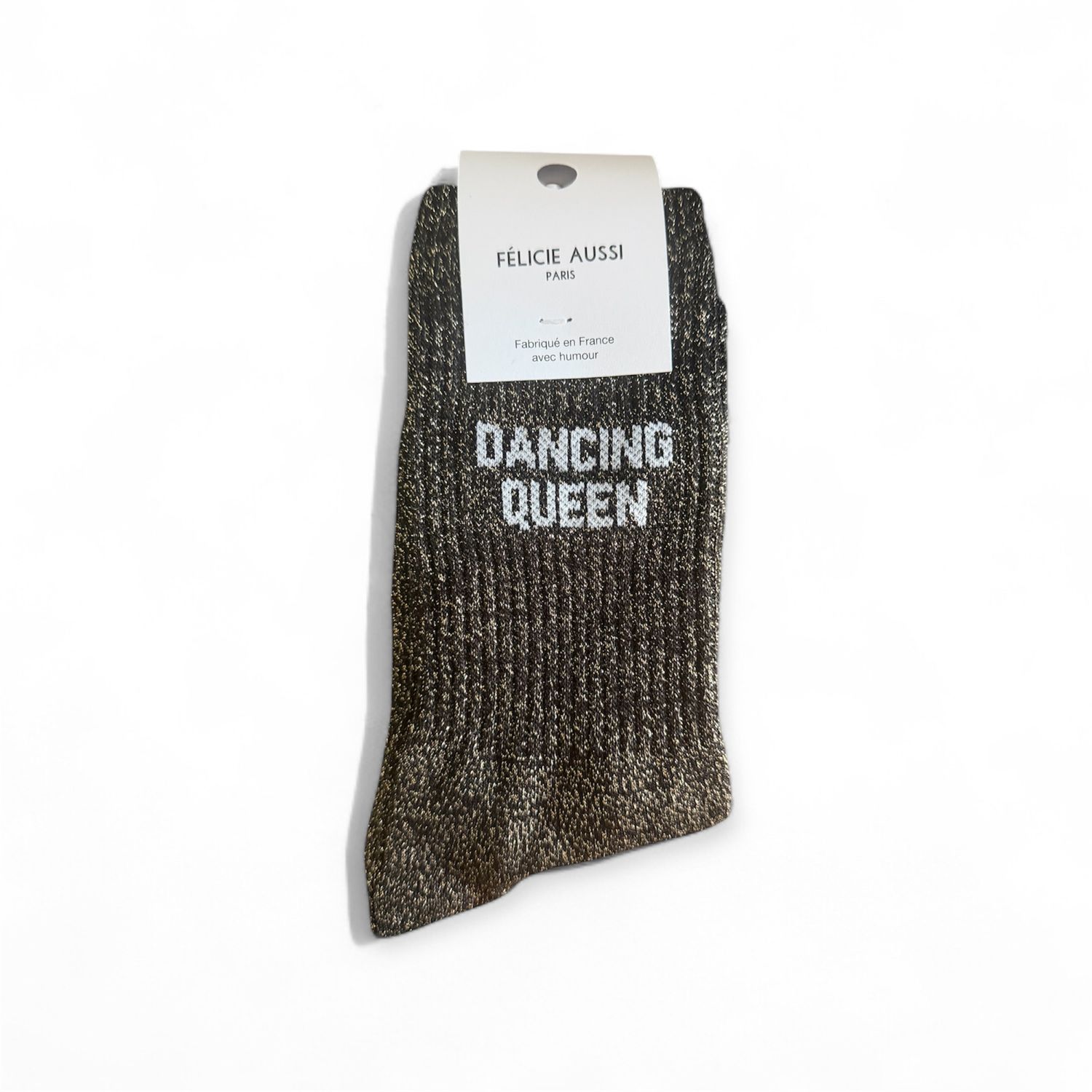 Chaussettes Dancing Queen 36/40 Paillettes, Couleur: Paillettes Noires