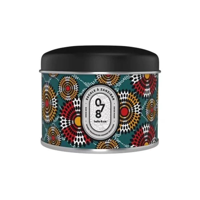 Bougie Hello Candle "Escale à Zanzibar", Taille: 180ml