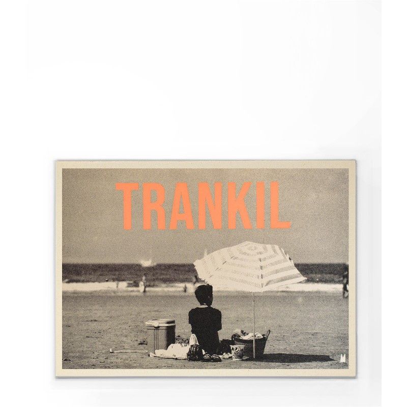 Carte "Trankil", Taille: M(15x21cm)