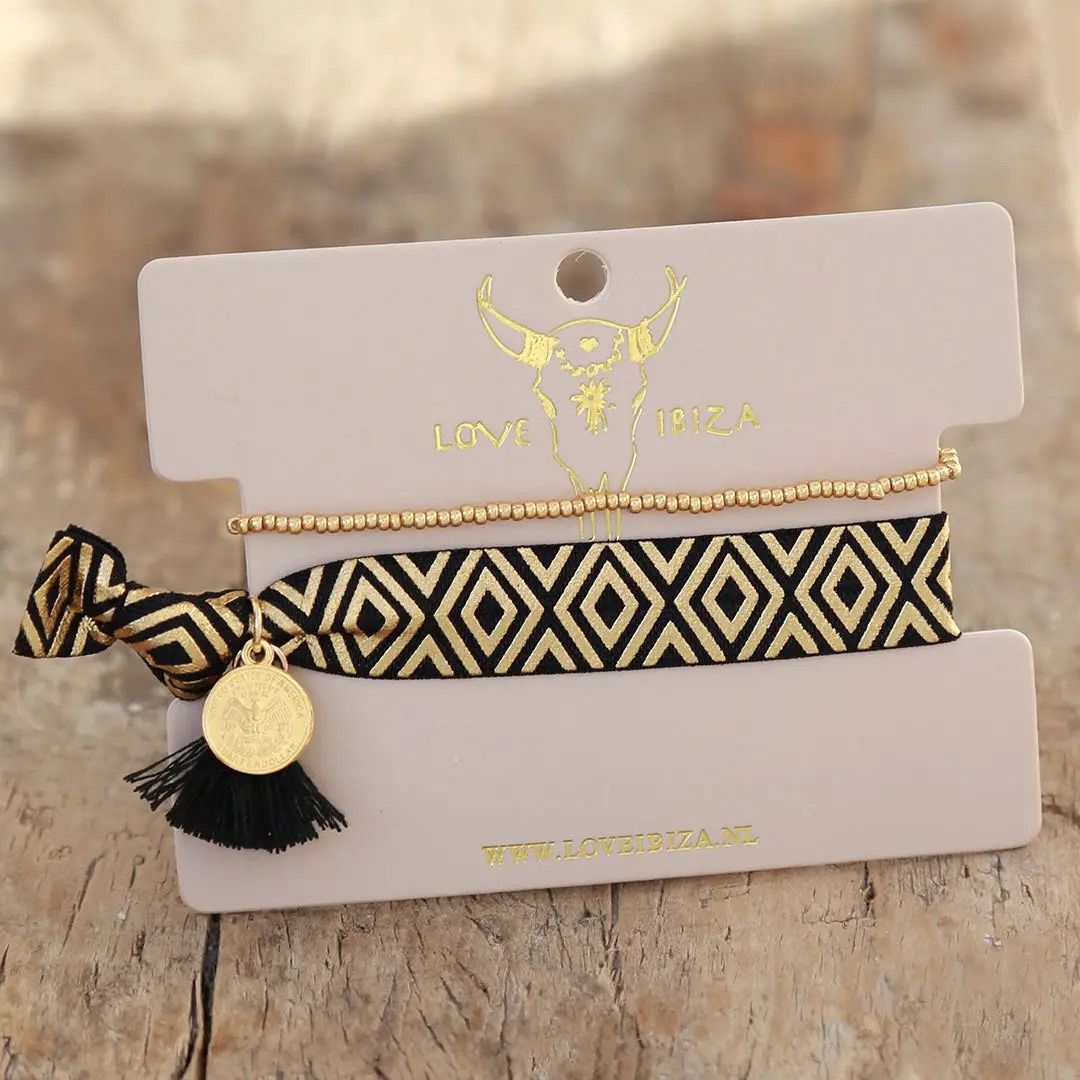 Bracelet Black Doré