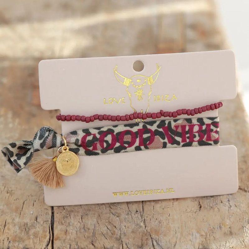 Bracelet "Good Vibes Only"