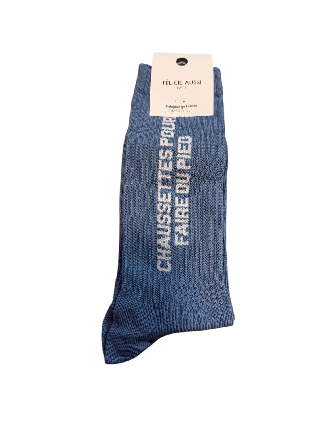Chaussettes Pour Faire du Pied 36/40 Cobalt