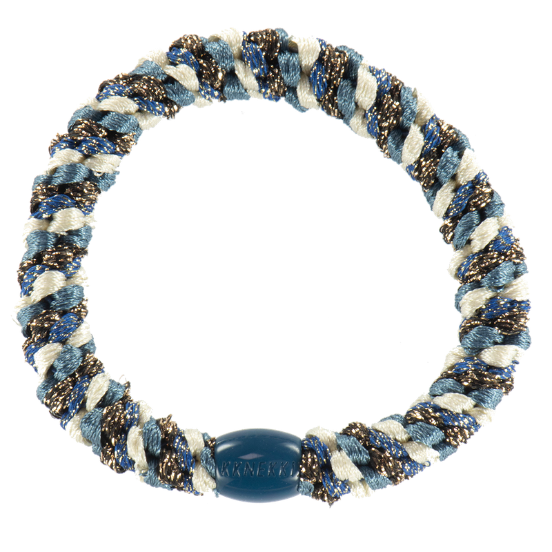 KKNEKKI - Mix Bleu/Brun Pailleté