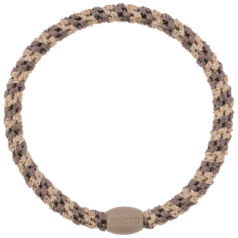 KKNEKKI - Taupe/Beige Pailleté (slim)