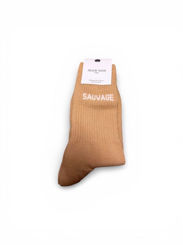 Chaussettes Sauvage 36/40 Sable