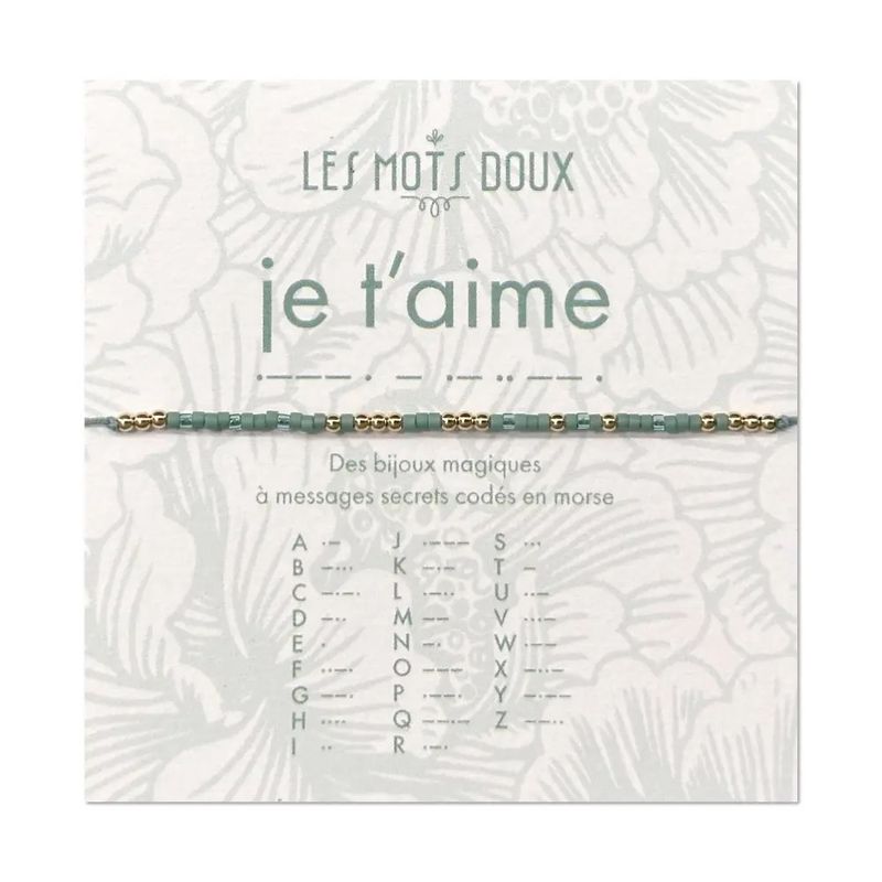 Bracelet "Je t'aime" Femme