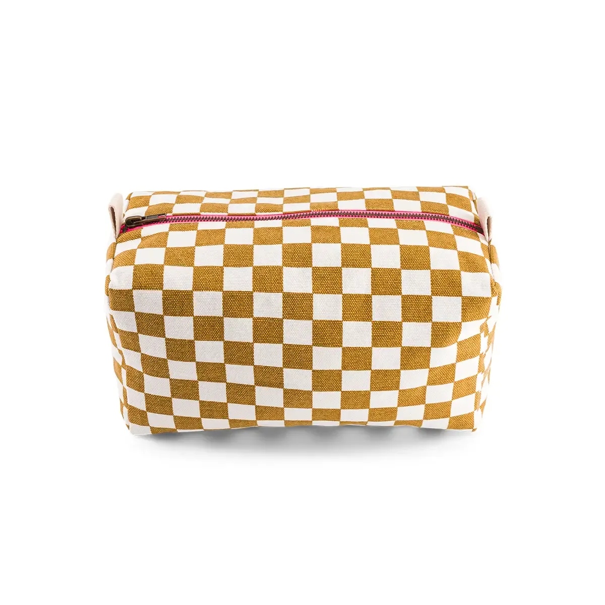 Trousse de Toilette - Vic, Couleur: Damier Caramel