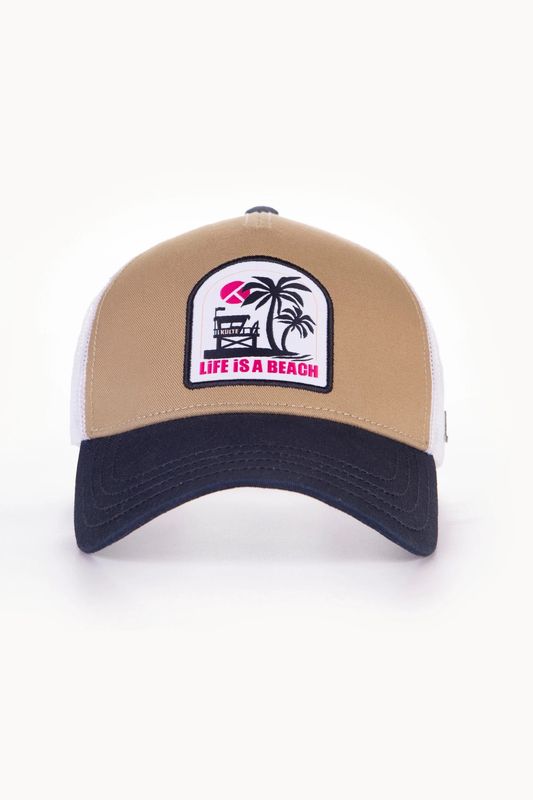 Casquette Trucker Life is A Beach