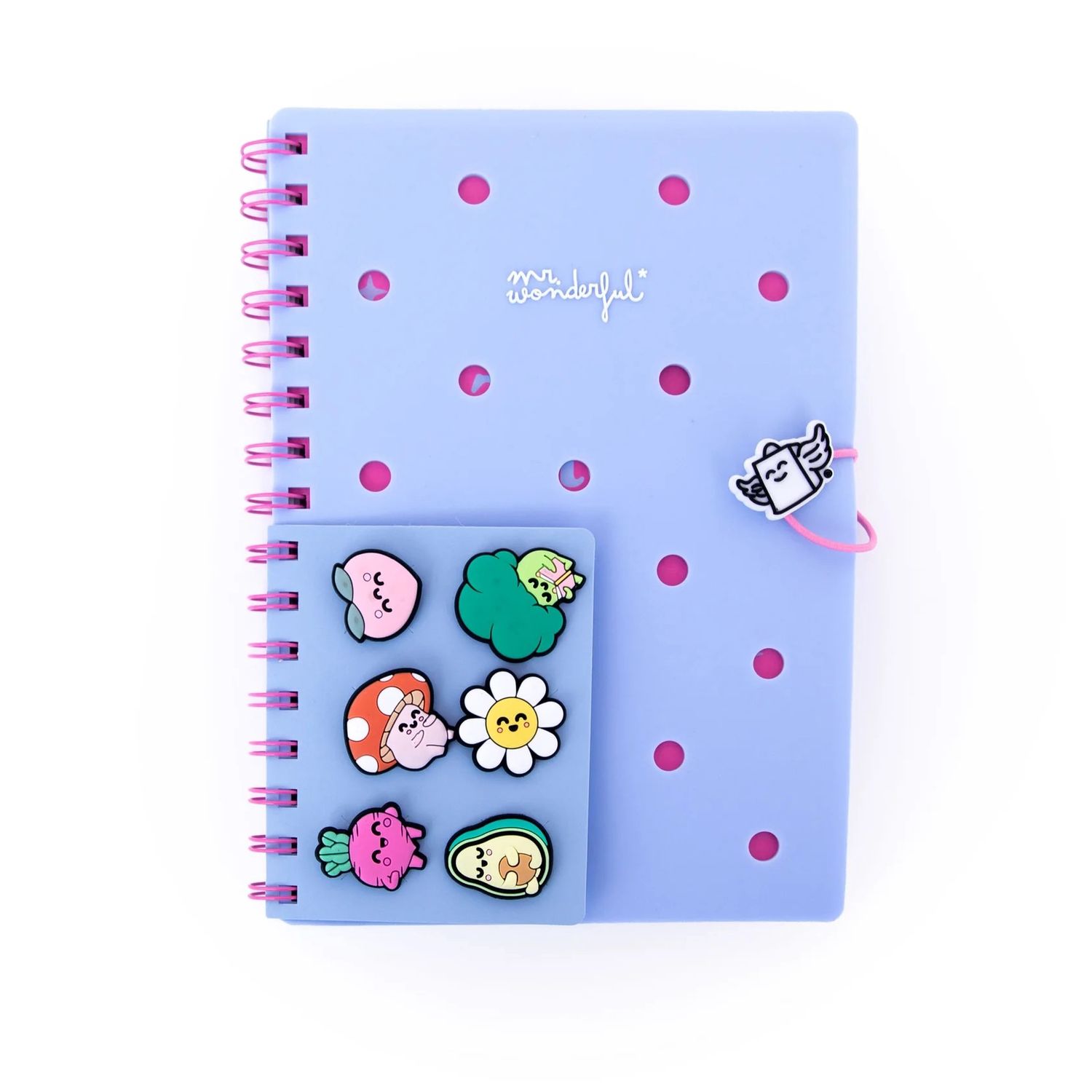 Carnet A5 Avec Charms, Couleur: Bleu