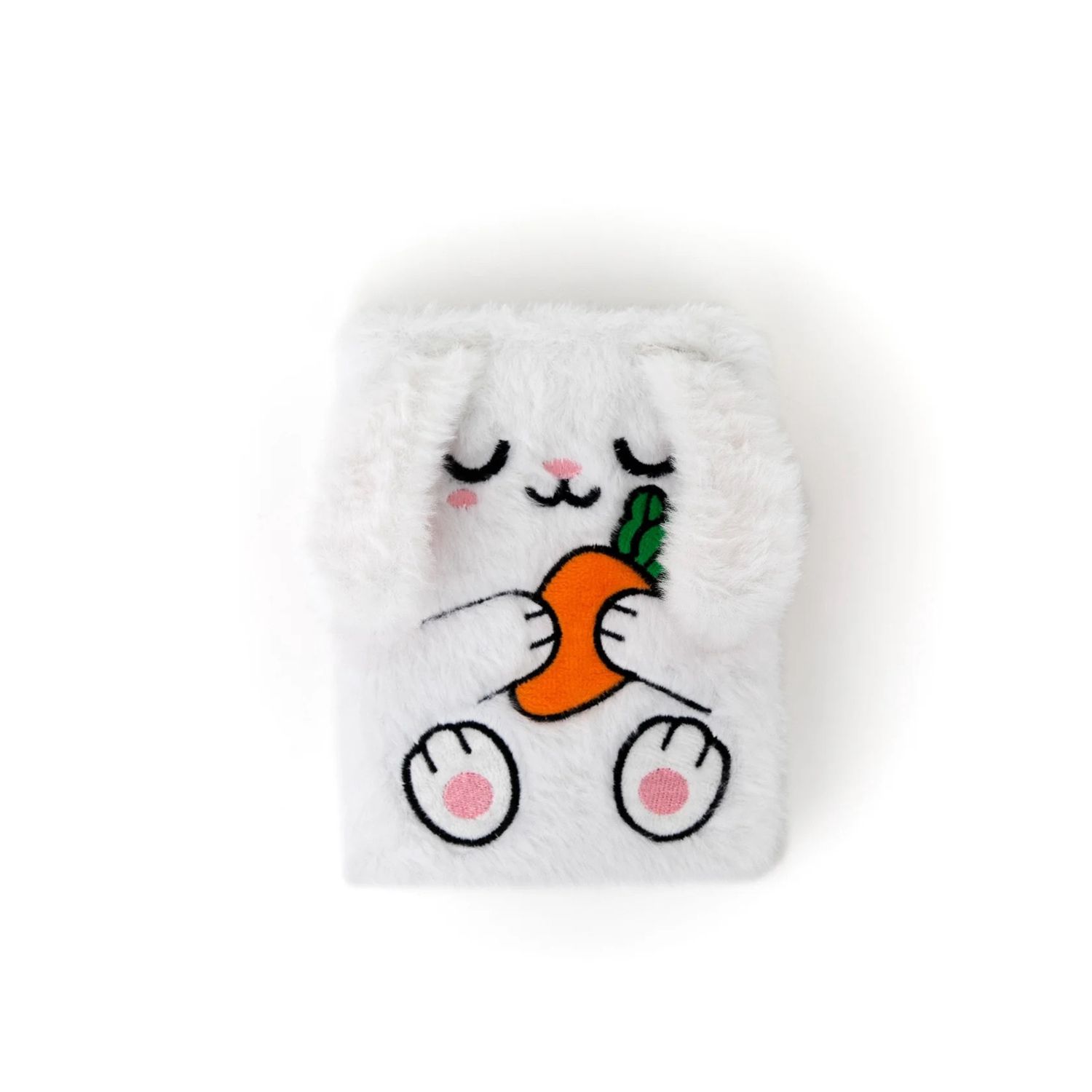 Carnet Peluche A6 Lapin