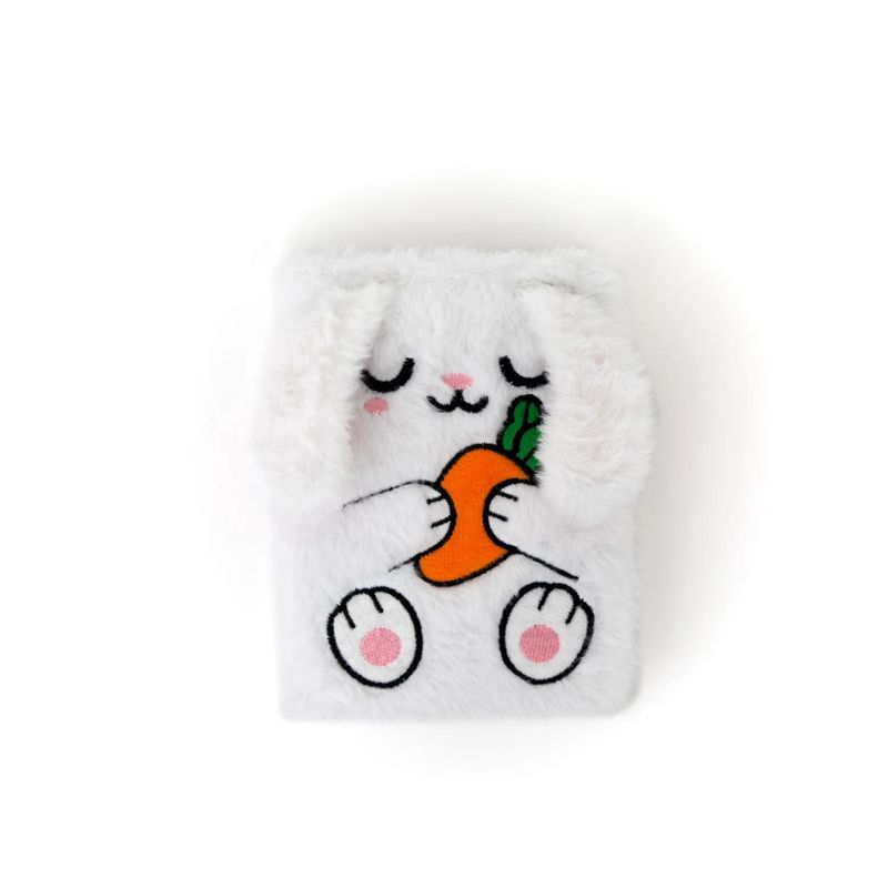 Carnet Peluche A6 Lapin