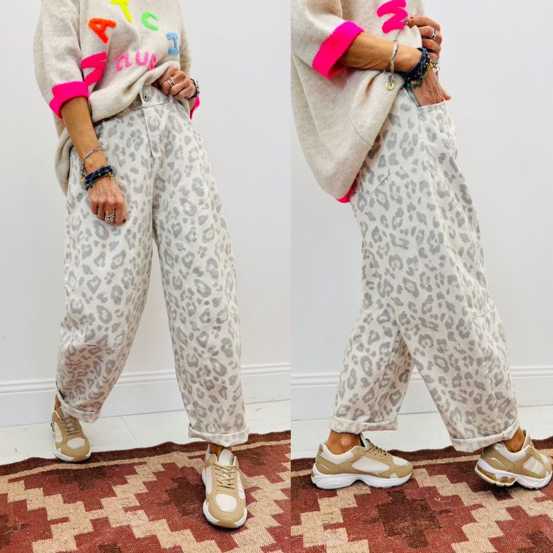 Pantalon Léopard