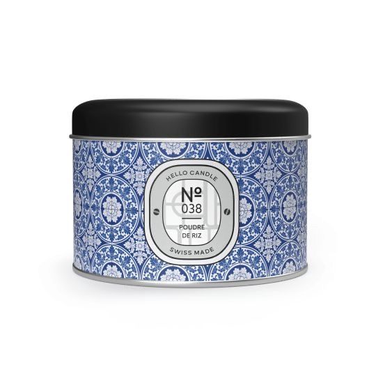 Bougie Hello Candle "Poudre de Riz"