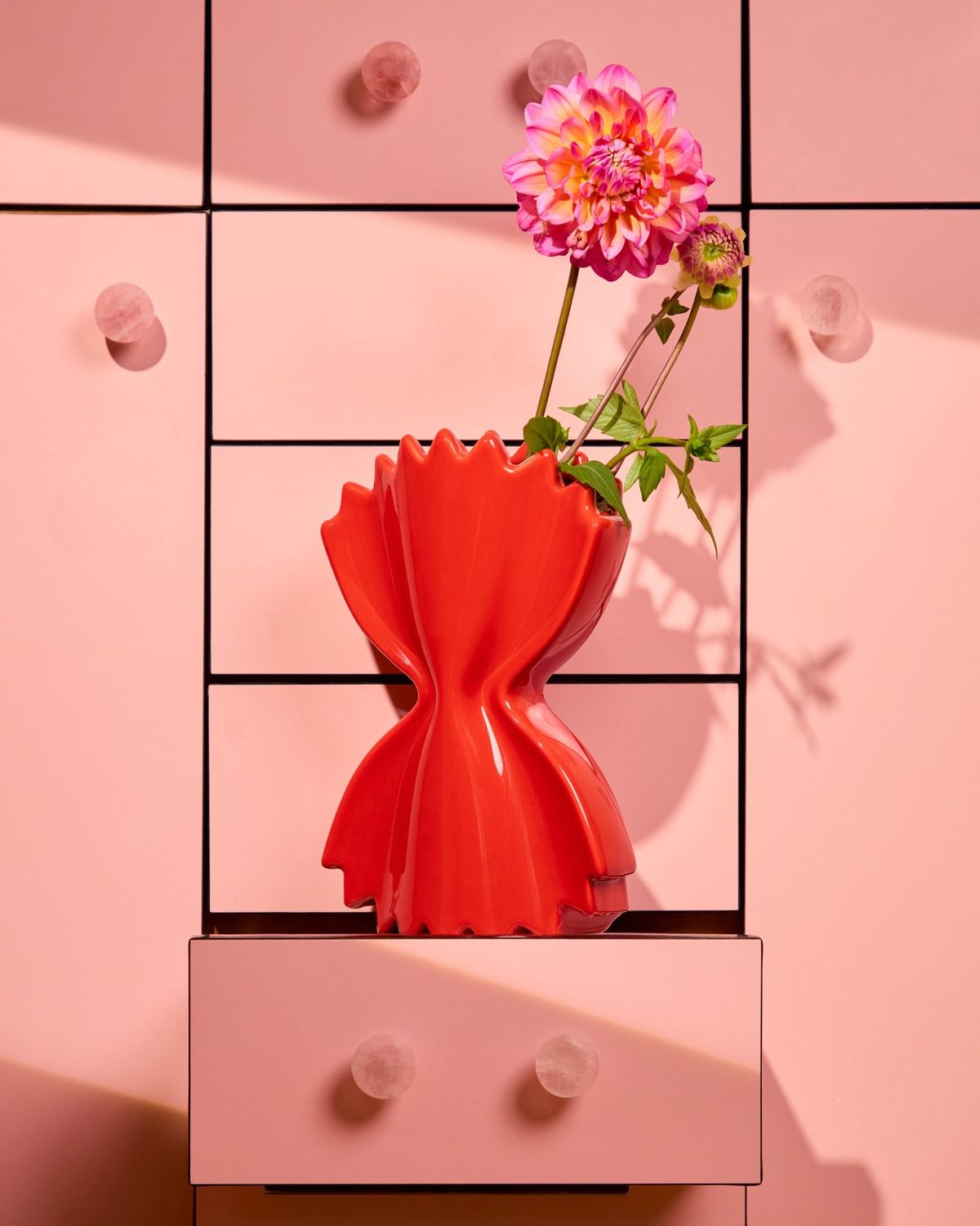 Vase Pasta Rouge - Edition Limitée"