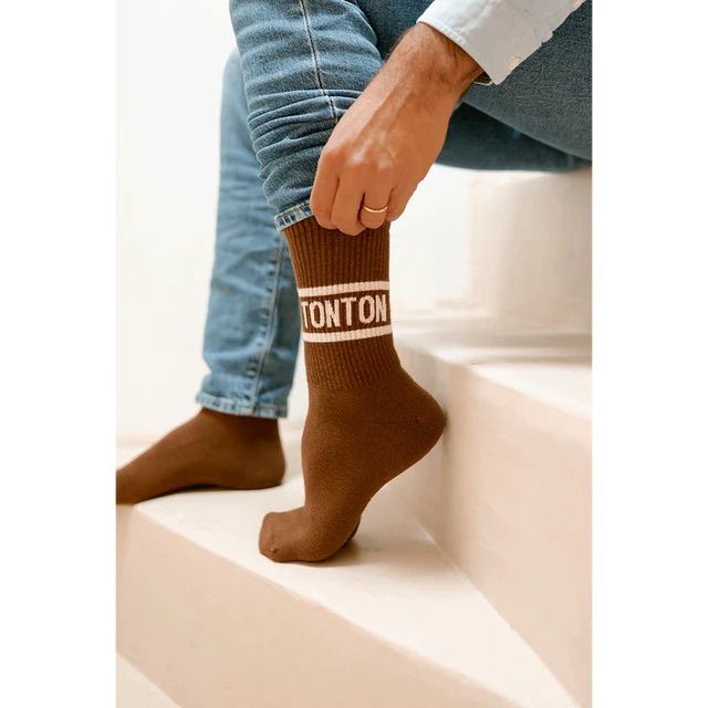 Chaussettes Homme Marron - Tonton