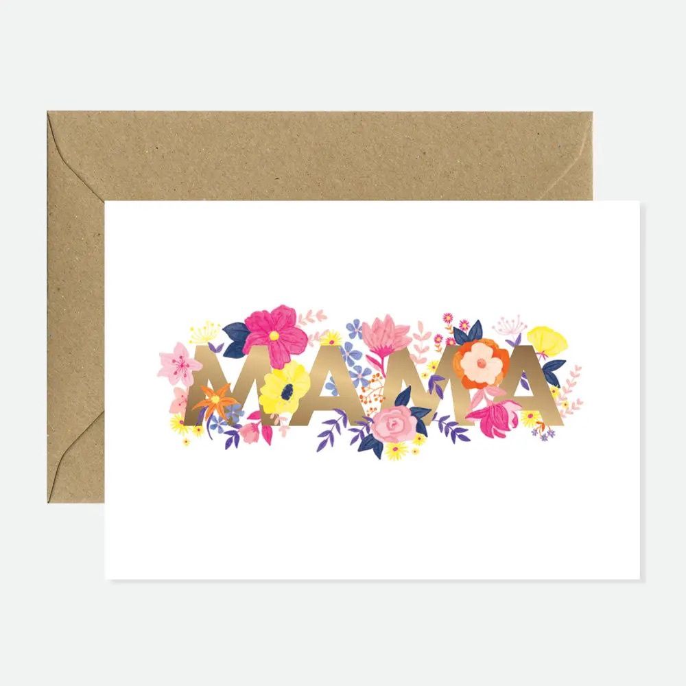 Carte "Mama Flowers"
