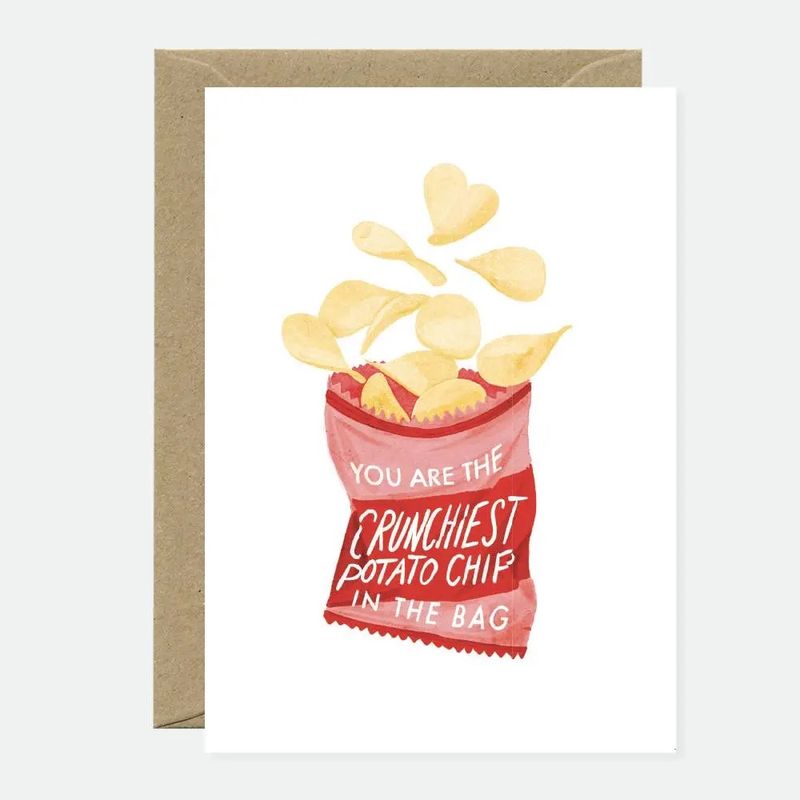 Carte "Crunchiest Chip"