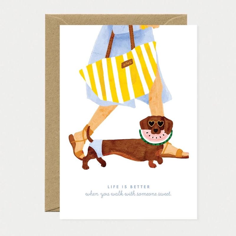 Carte "Life Is Better"